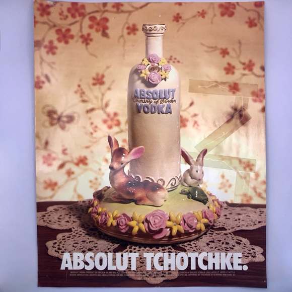 🟢[Absolut Vodka] ABSOLUT TCHOTCHKE Original 1998 Vintage Magazine Advertisement - Picture 3 of 16